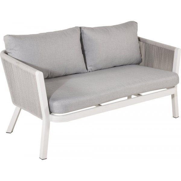 Sofagruppe Virya - Grau/Weiß
