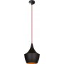 Elmas Deckenleuchte 3551 - Schwarz/rot