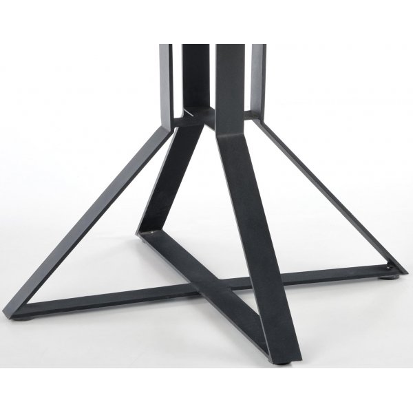 Mercy Esstisch 120-160 x 120 cm - Eiche/Schwarz