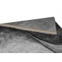 Maschinengewebter Teppich Arvel - grau