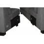 Ecksofa Salem aus dunkelgrauem Stoff