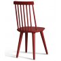 Roter Steckstuhl RAL3003