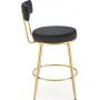 Pelican Barhocker 115 - Schwarz/Gold