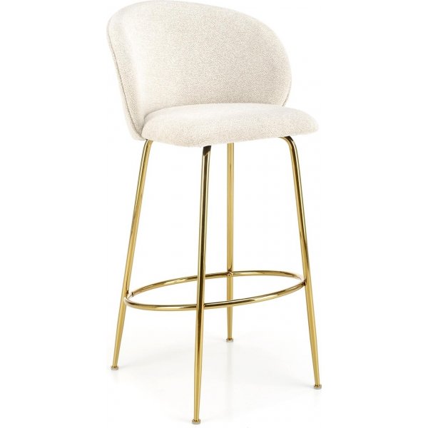 Barhocker Beige/Gold