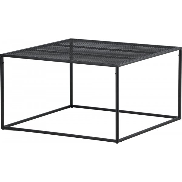 Netz Couchtisch 80 x 80 cm - Schwarz