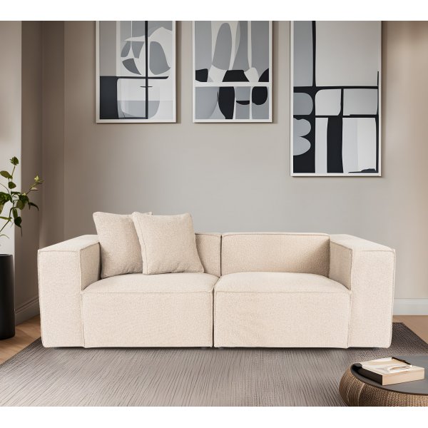 Lora 2-Sitzer-Sofa - Pfirsich