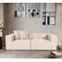 Lora 2-Sitzer-Sofa - Pfirsich