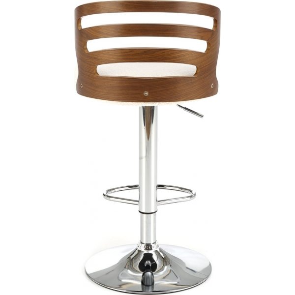 Pelican Barhocker 109 - Creme/Walnuss