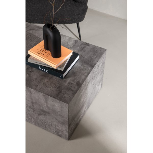 York Low Couchtisch 80 x 60 cm - Dunkelgrau