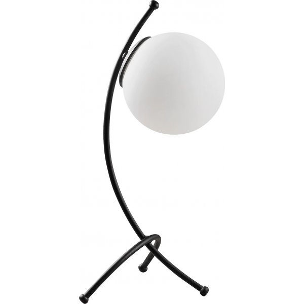 Tischlampe Yay - Schwarz/Weiß
