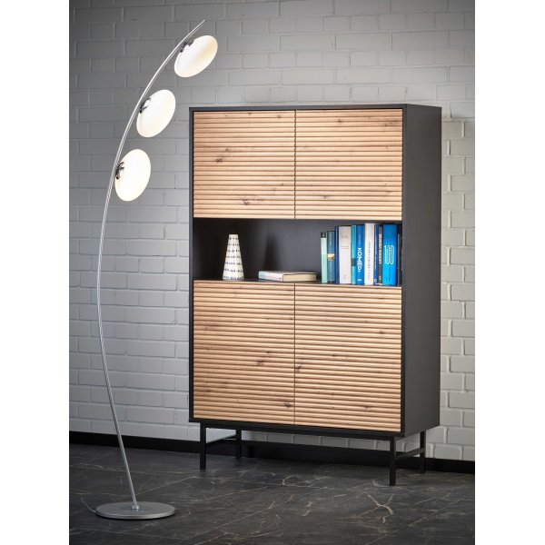 Laguna Schrank - Artisan Eiche/Schwarz
