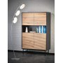 Laguna Schrank - Artisan Eiche/Schwarz