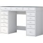 Bijou Schminktisch 5 - 120 x 44,5 cm - Weiß