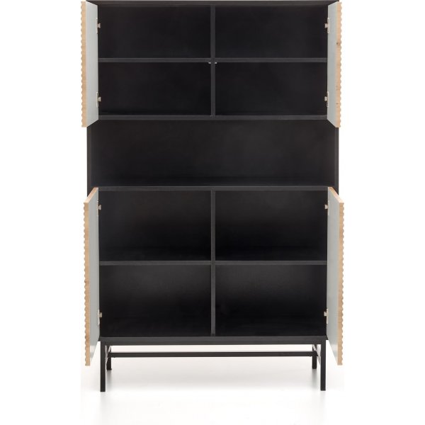 Laguna Schrank - Artisan Eiche/Schwarz
