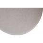 Pouf Mariana - Samt in Beige