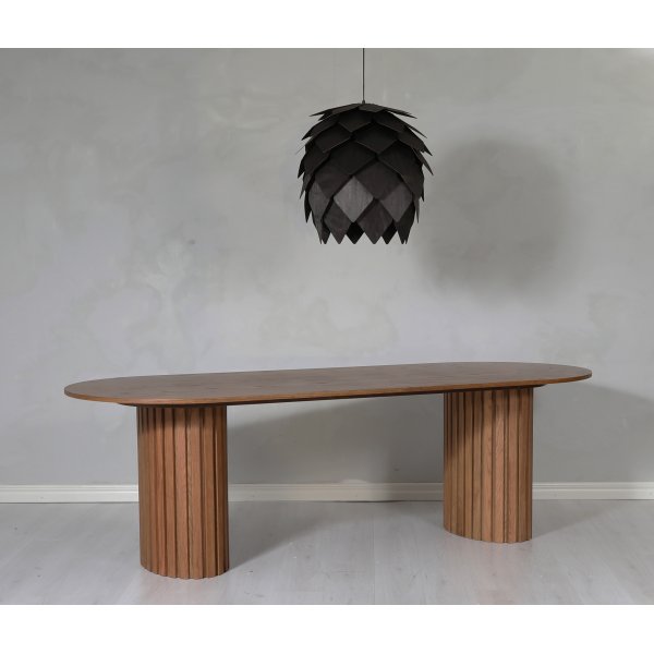 PiPi ovaler Esstisch 240 cm - Walnuss