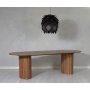 PiPi ovaler Esstisch 240 cm - Walnuss