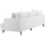 Sofia 3-Sitzer-Sofa - Beigefarbenes Leinen