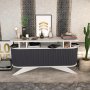 Stormy Sideboard - Weiß/Anthrazit