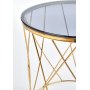 Corpus Couchtisch Ø55 cm - Gold