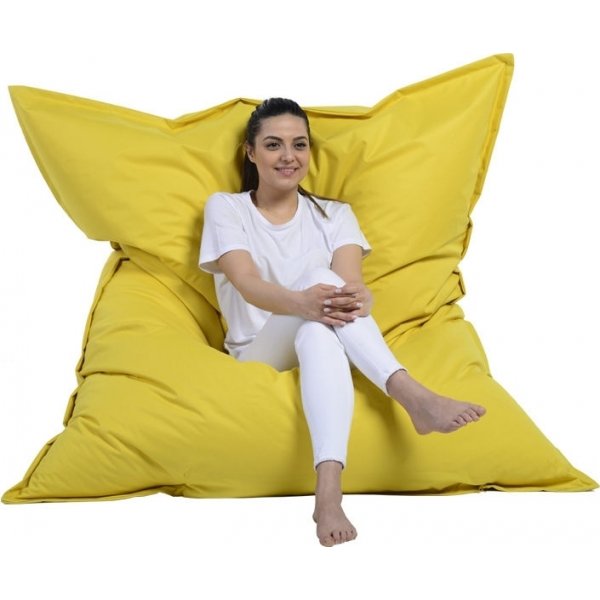 Riesiger Sitzsack - Gelb