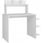 Bett Schreibtisch 104,5 x 55 cm - Weiß