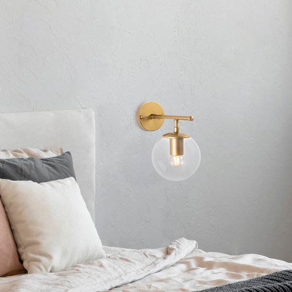 Rosige Wandleuchte 10720 - Gold