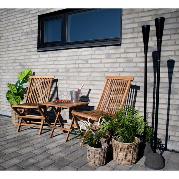 Saltö Couchtisch aus Teakholz - 50 x 50 x 50 cm
