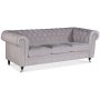 Sheffield Chesterfield 3-Sitzer Sofa - (Farbe der Polsterung ist optional)