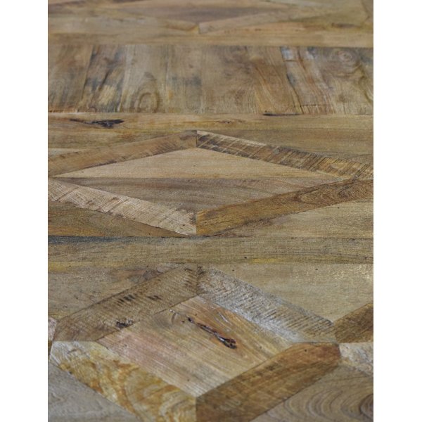 Rustikaler Esstisch Palma 280x100 cm aus recyceltem Treibholz