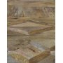 Rustikaler Esstisch Palma 280x100 cm aus recyceltem Treibholz