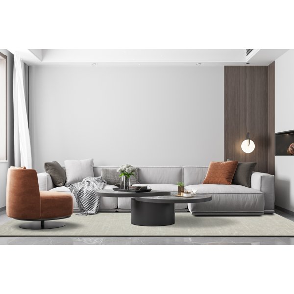 Creation Lux maschinengewebter Teppich Creme