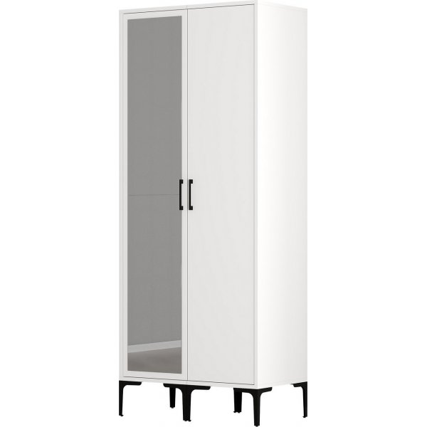 Kumsal Kleiderschrank 3 Weiß