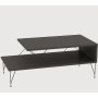 Lone Couchtisch 100 x 50 cm - Anthrazit