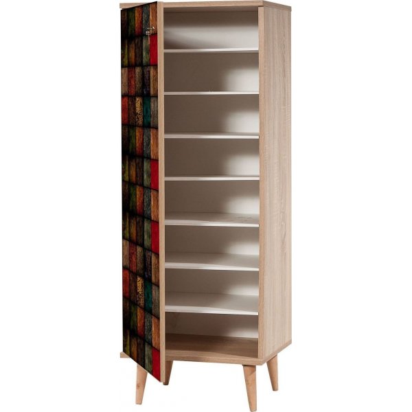 Filinta Schuhschrank Mosaik - Sonoma Eiche