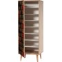 Filinta Schuhschrank Mosaik - Sonoma Eiche