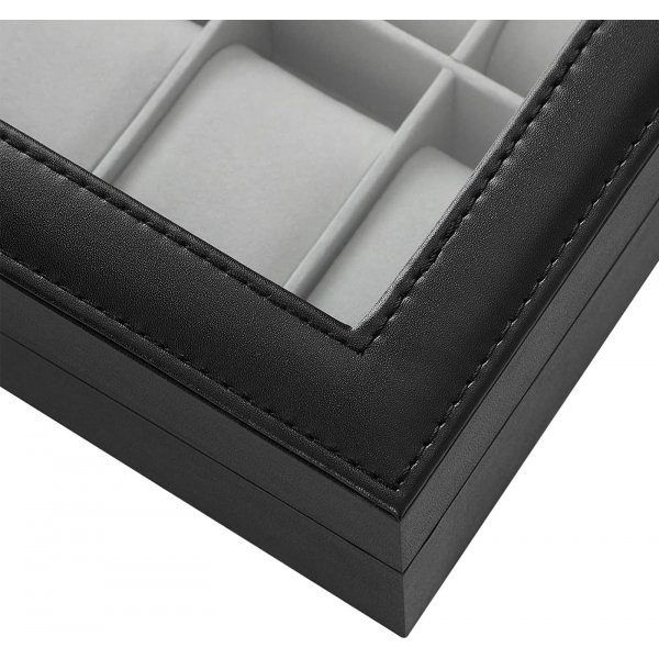 Epok Uhrenbox - Schwarz/Grau