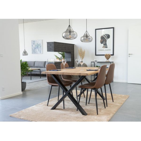 Esstisch Toulon - Eiche geölt - 140x95x76x4