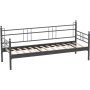 Manyas 3-Sitzer Outdoor-Sofa - Schwarz/Grün + Textilreinigung für Möbel