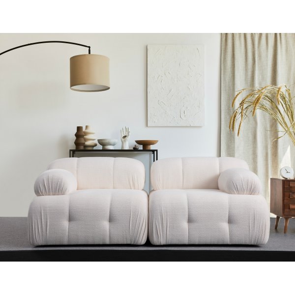 Petite 2-Sitzer-Sofa - Weiß