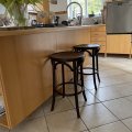 Kundenbild Bugholz Barhocker niedrig No 73 Classic - Nussbaum