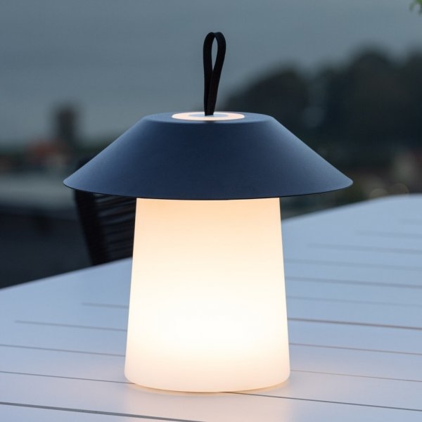 Rubu Tischlampe - Schwarz/Weiß