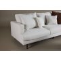Sofia 3-Sitzer-Sofa - Beigefarbenes Leinen