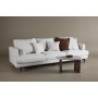 Sofia 3-Sitzer-Sofa - Beigefarbenes Leinen