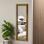 Glatter Wandspiegel - Gold
