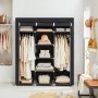 Kleiderschrank Katerina 150 x 175 cm - Schwarz