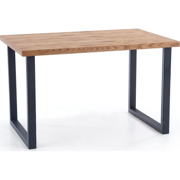 Apollo Esstisch 126-206 cm - Eiche/schwarz
