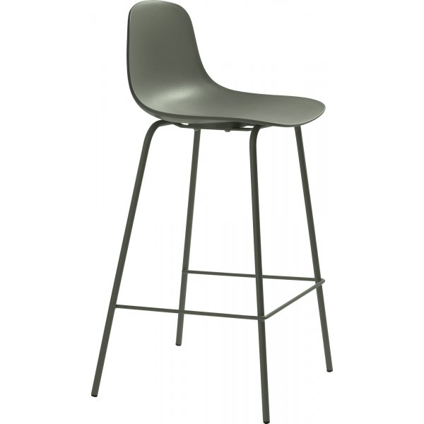 Sheba olivgrüner Barhocker SH 67,5 cm