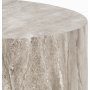 Dice Couchtisch Ø50/58 cm - Grau