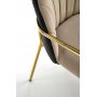 Cadeira Esszimmerstuhl 500 - Beige/Schwarz